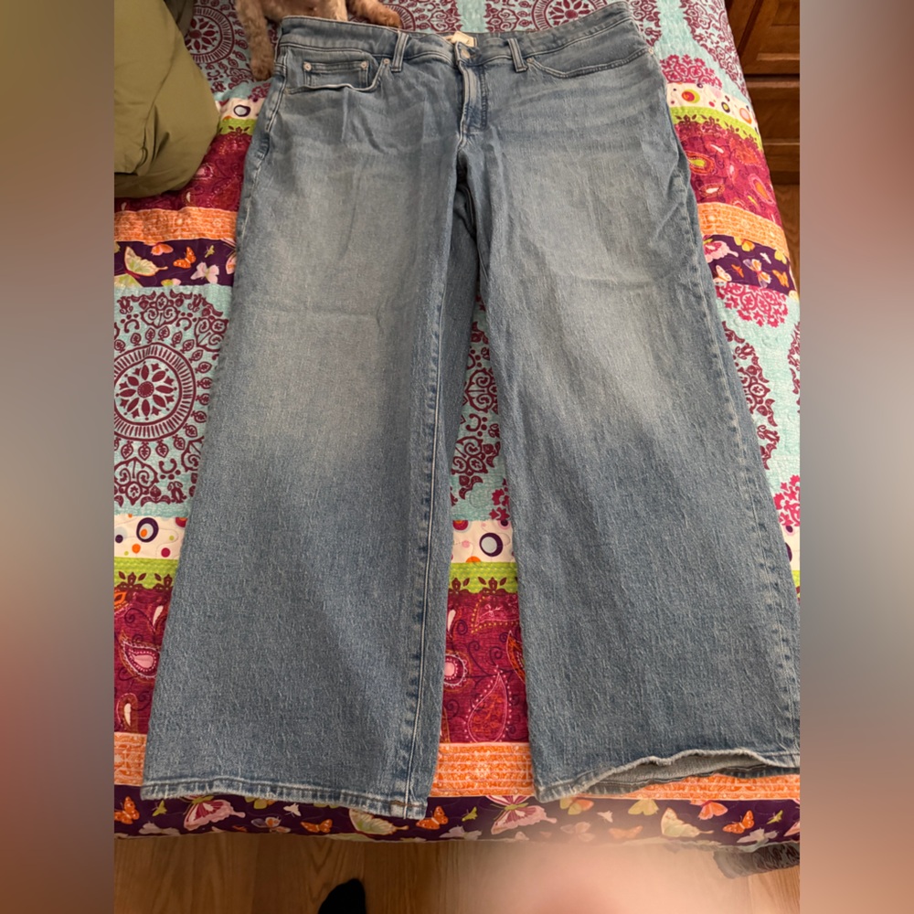 MADEWELL “The Perfect Vintage Wide-Leg Jean”